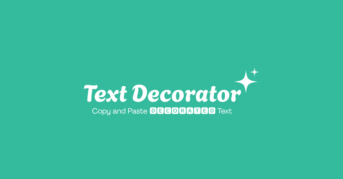 Text Decorator tool featured image